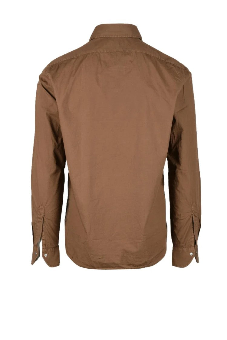 Baturo Brown Warm Cotton Shirt