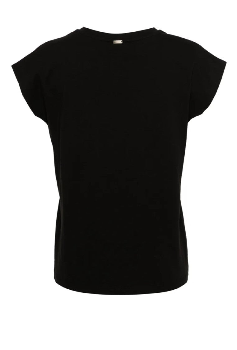 Herno Relaxed Fit Black T-Shirt