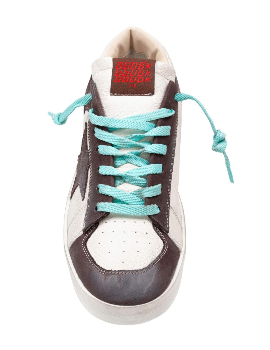Golden Goose Sneakers Stardan In Leather Color White
