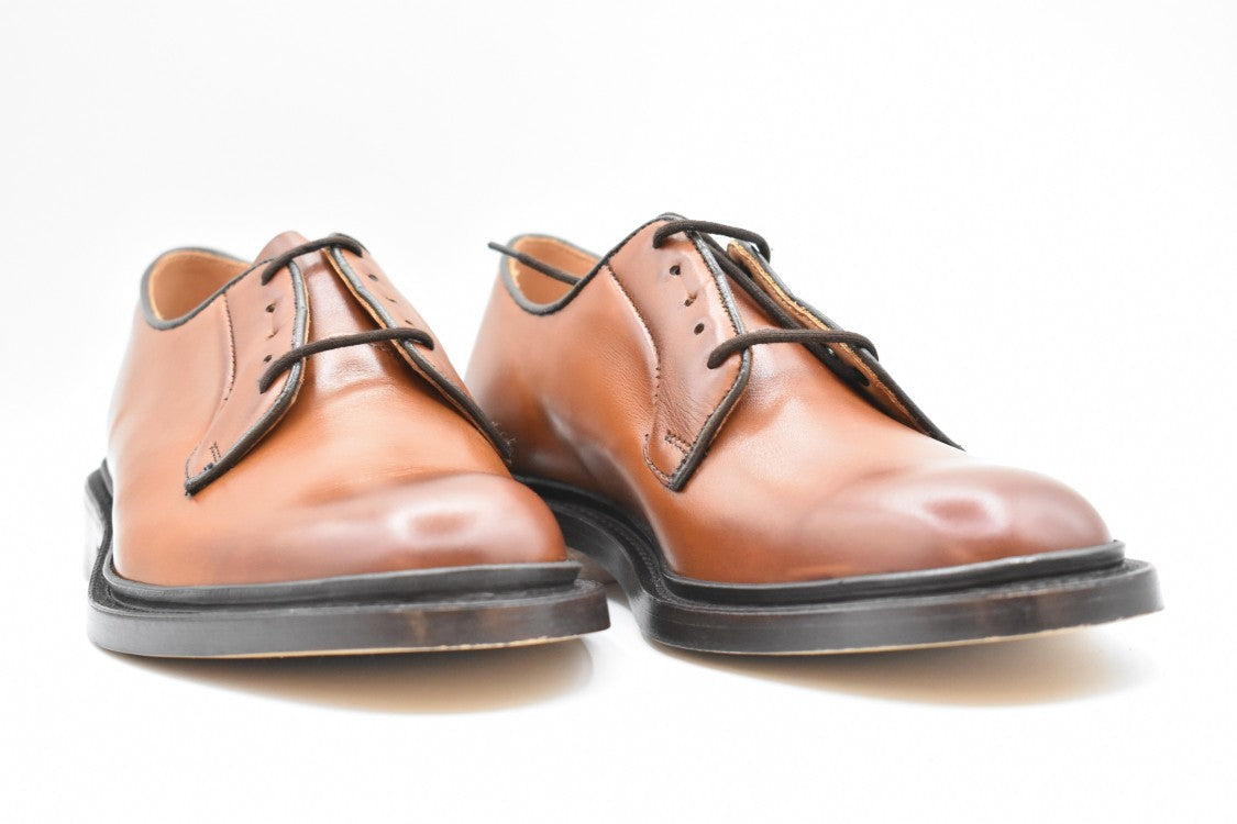 Tricker's Brown Lace-Up Shoes