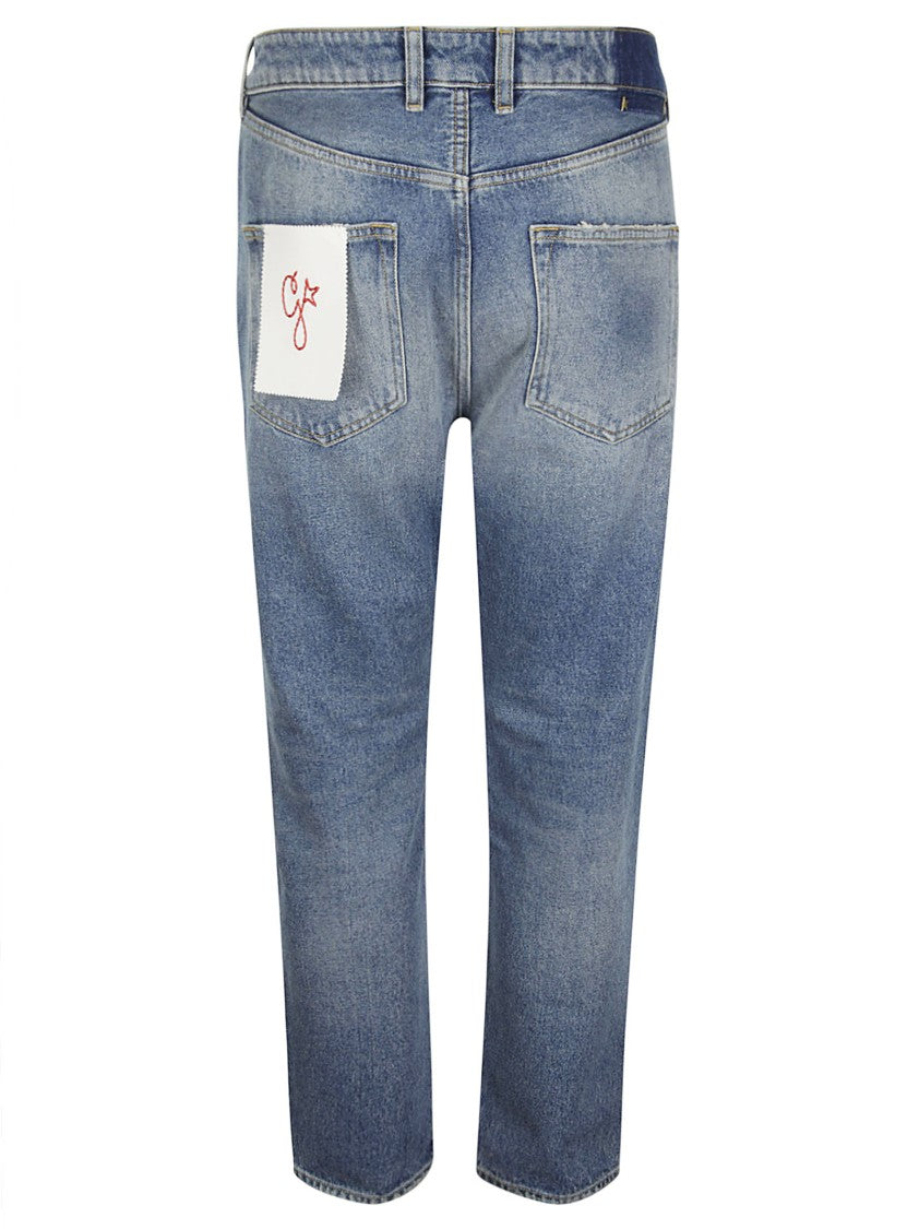 Golden Goose Slim Fit Medium Wash Jeans