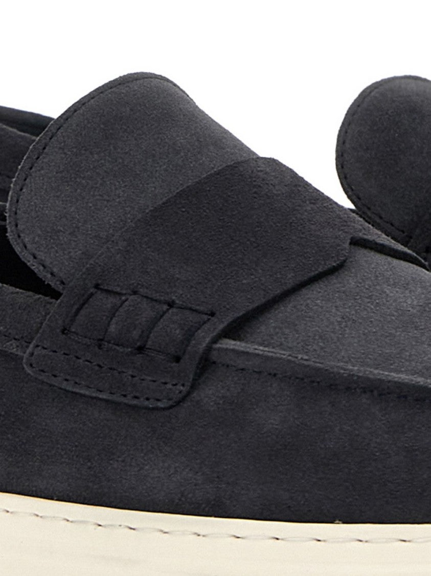 Hogan Loafer Design In Soft Calf Leather With Modern Rubber Sole