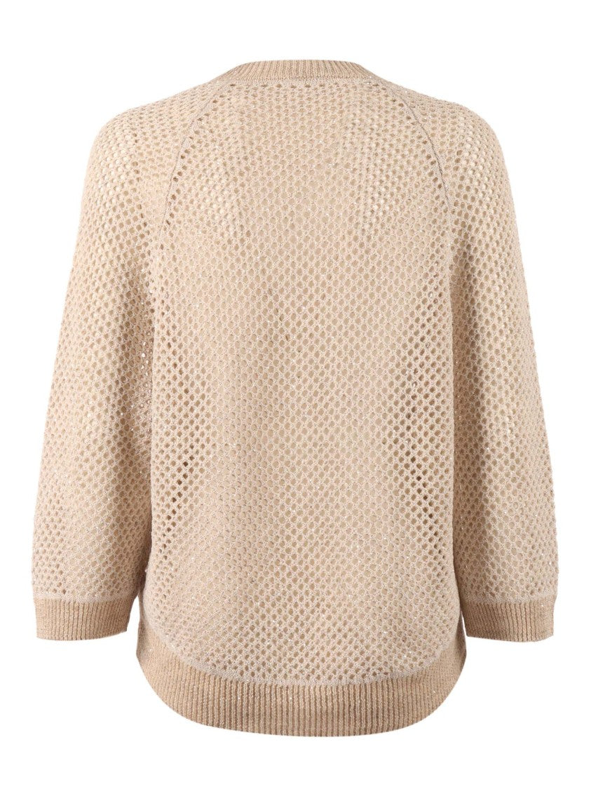 Peserico Lightweight V Neck Knitted Sweater