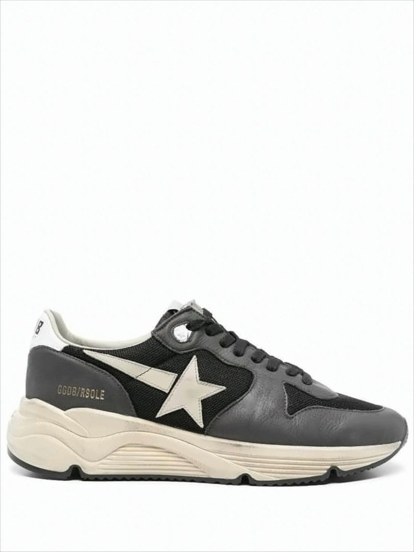 Golden Goose Low-Top Sneakers With Star Emblem And Sculpted Sole