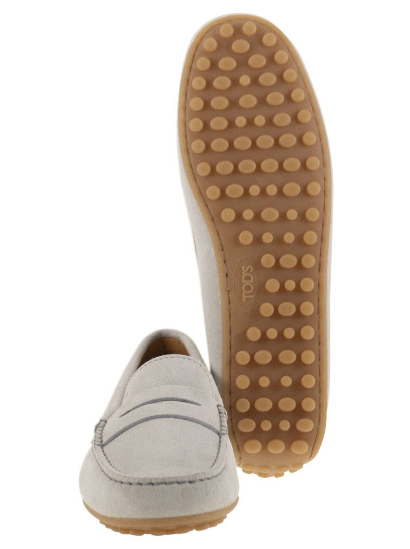Tod's City Gommino Suede Loafer