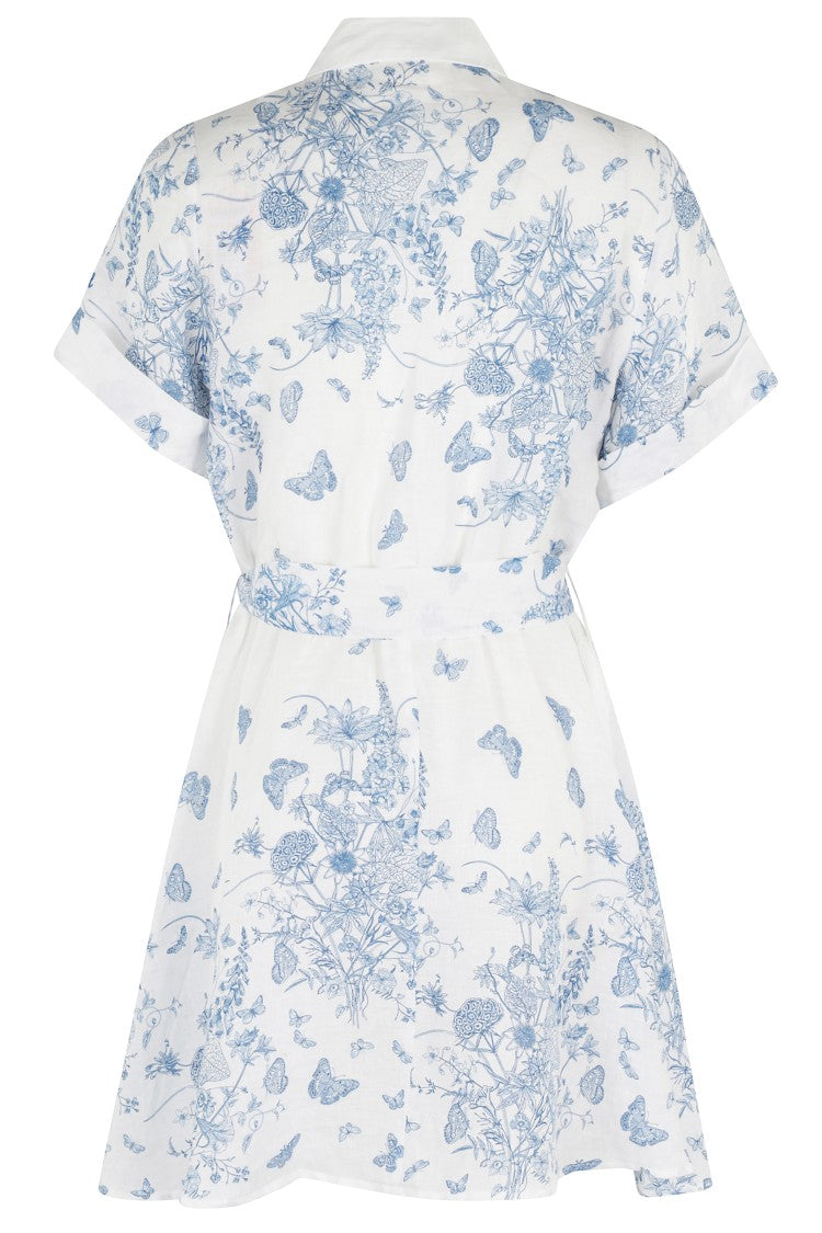 Mc2 Saint Barth Joseline Mini Dress With Floral Print