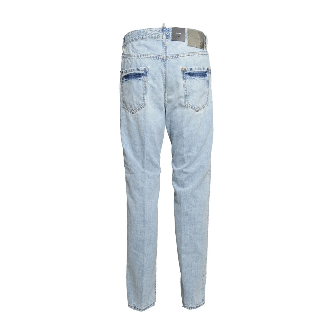 Dsquared2 Light Blue Cotton Palm Beach 642 Jeans