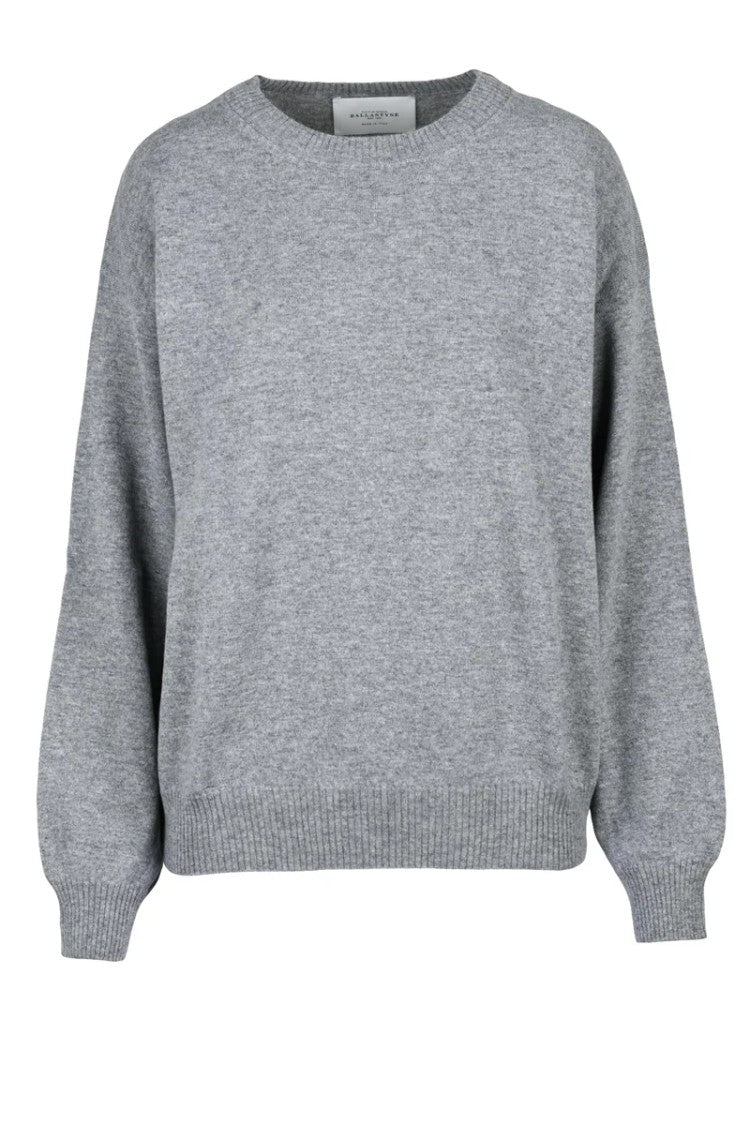 Ballantyne Crew Neck Sweater - Grey