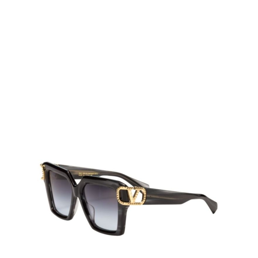 Valentino V - Uno Oversized Square Frame Sunglasses