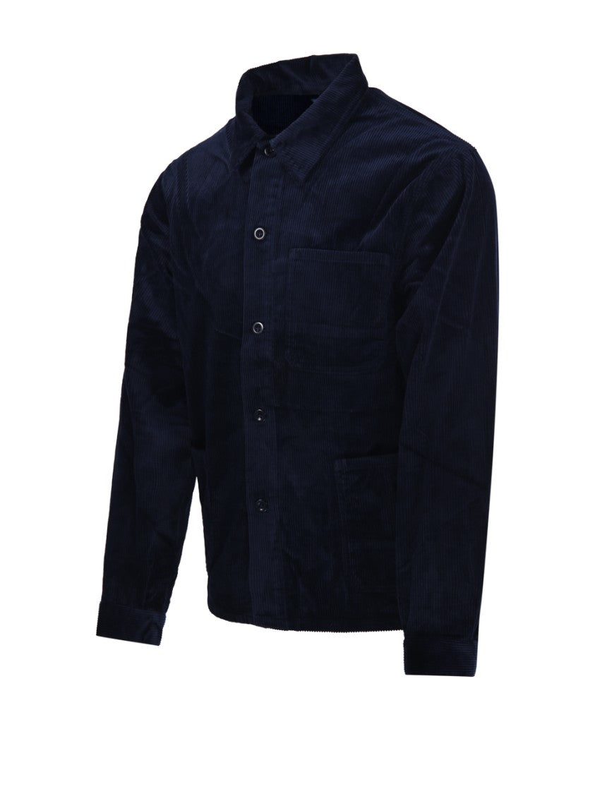 Polo Ralph Lauren Structured Button-Up Field Jacket In Textured Corduroy