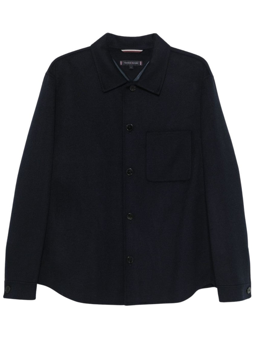 Tommy Hilfiger Classic Navy Button-Up Shirt