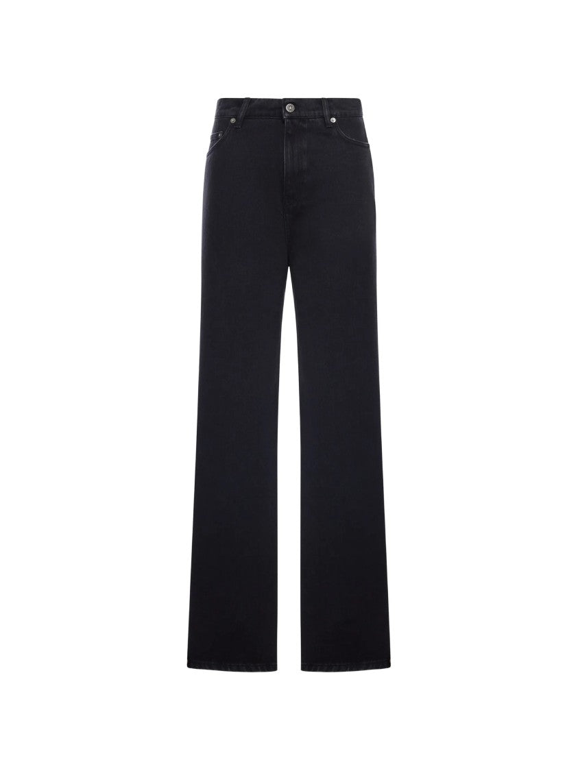 Golden Goose Melody Boyfriend Relaxed Fit Black Pants