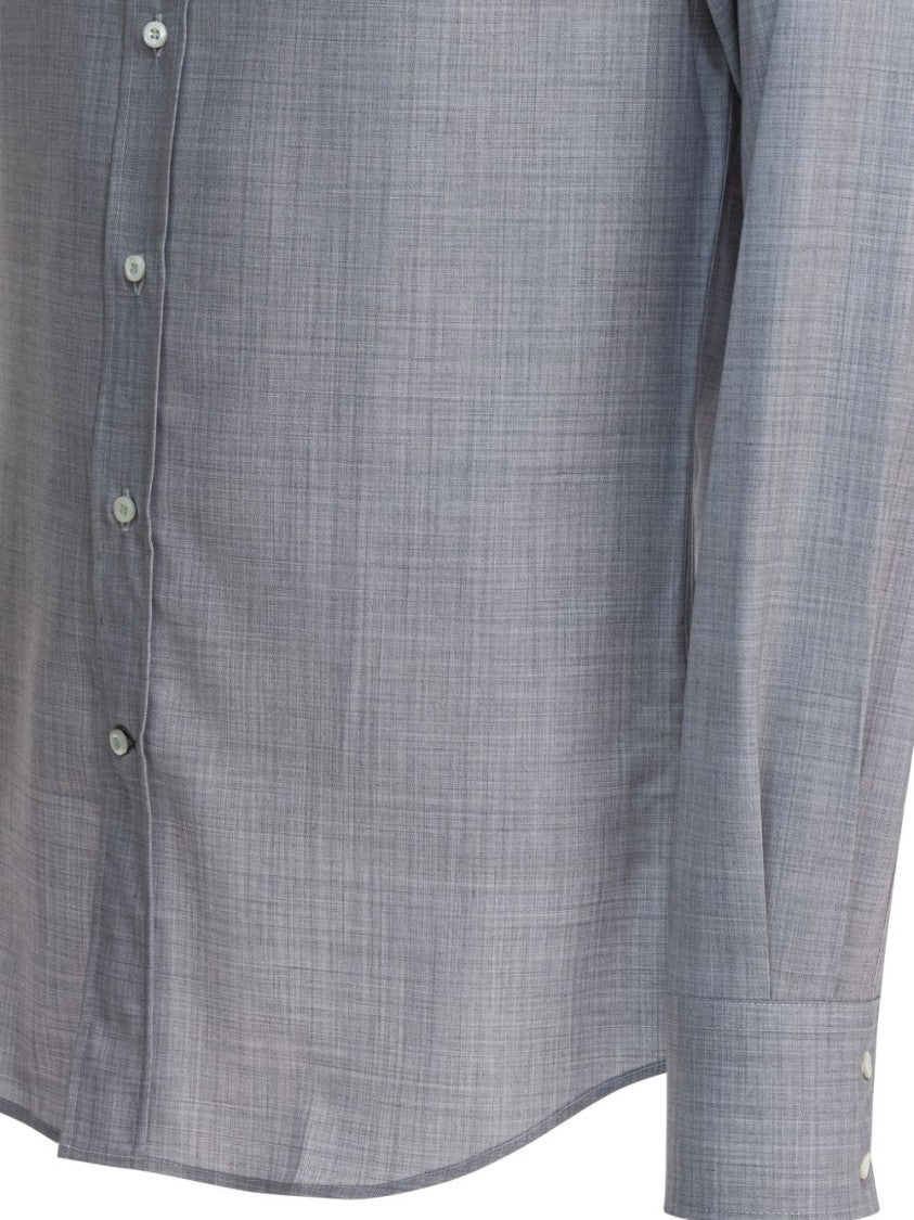 Brunello Cucinelli Virgin Wool Shirt
