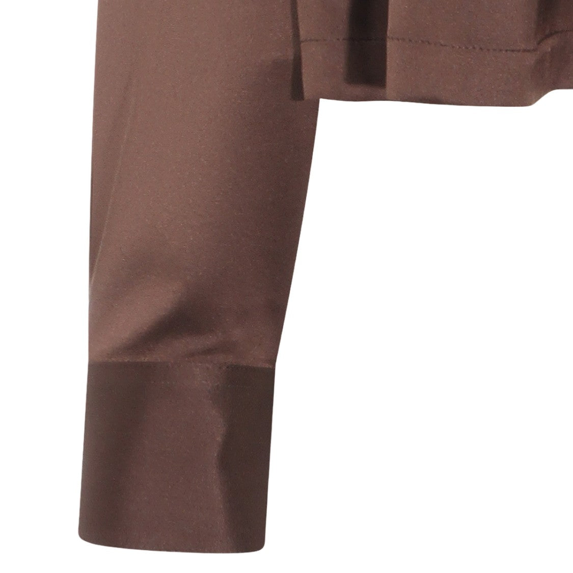 Tom Ford Long-Sleeved Silken Brown Top
