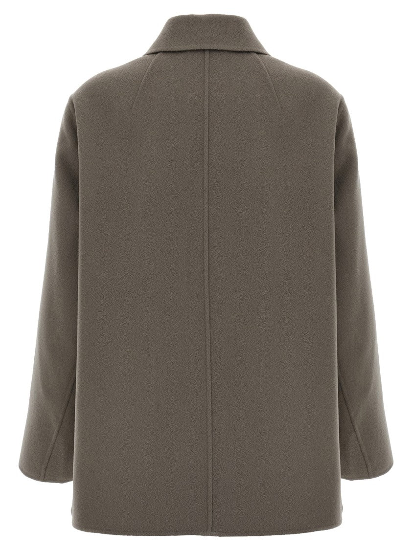 Max Mara Hand-Sewn Pure Wool 'Lily' Overshirt