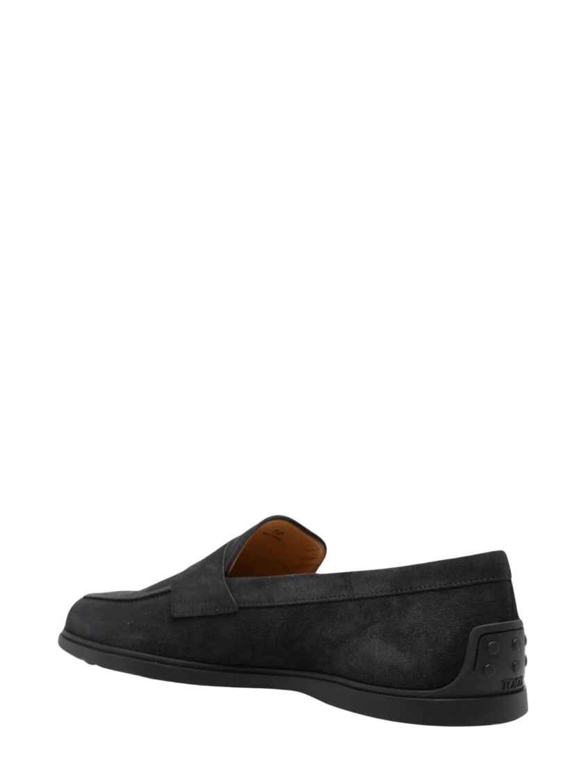 Tod's Suede Penny Loafers