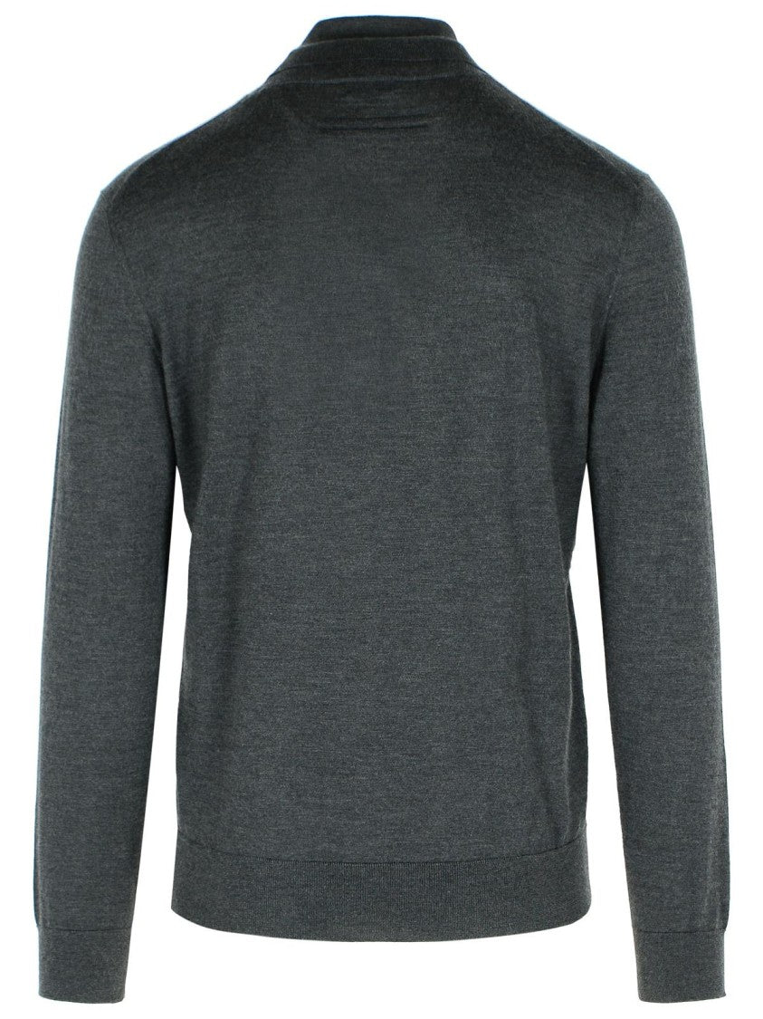 Zegna Cashmere And Silk Turtleneck Sweater