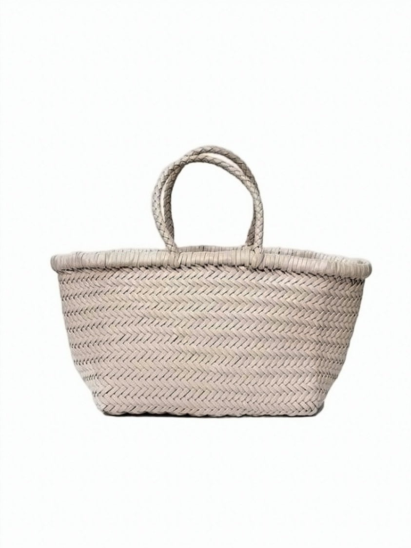 Dragon Diffusion Structured Woven Calf Leather Tote Bag