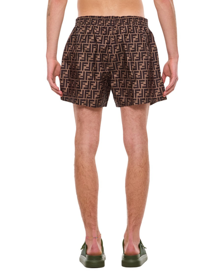 Fendi Ff Allover Swimshort