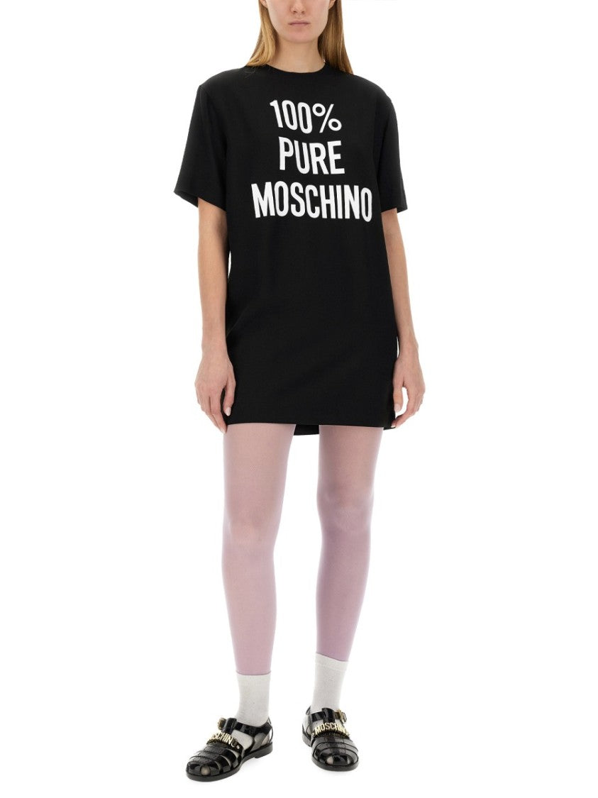 Moschino Dress With Logo