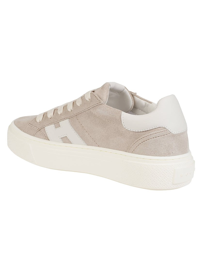Hogan H705 Low Top Mutton Leather Sneakers
