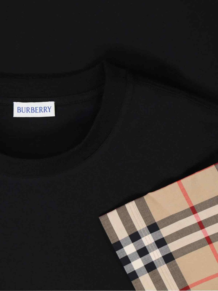 Burberry "Vintage Check" T-Shirt – Black