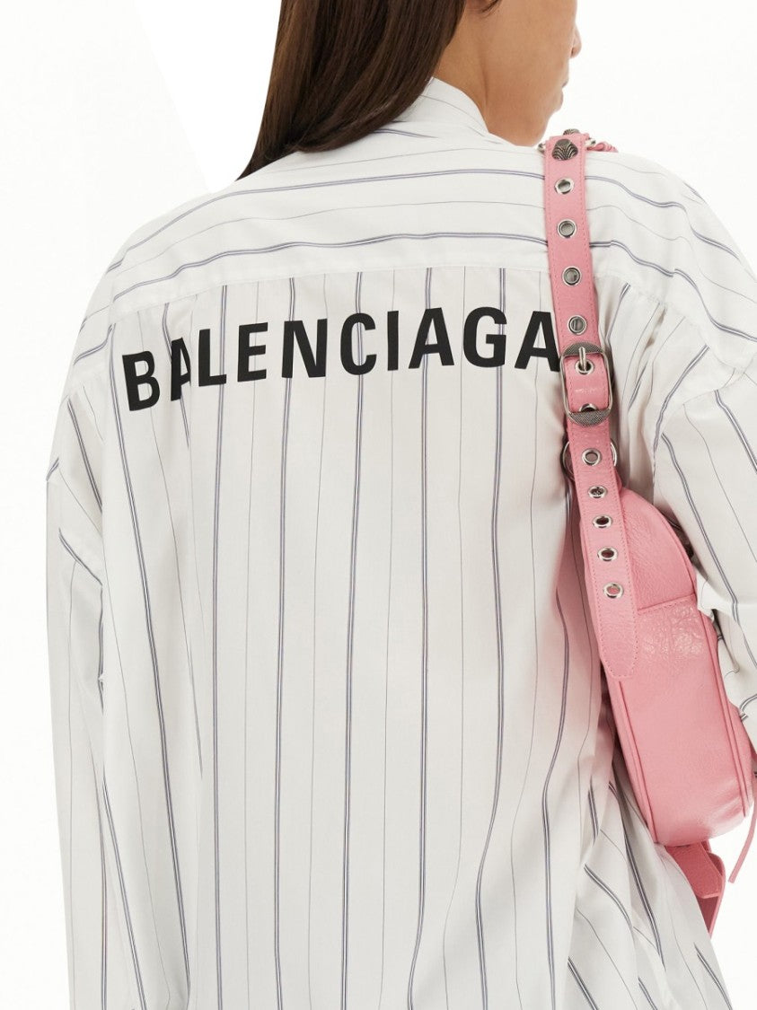 Balenciaga Premium Oversized Shirt With Iconic Logo