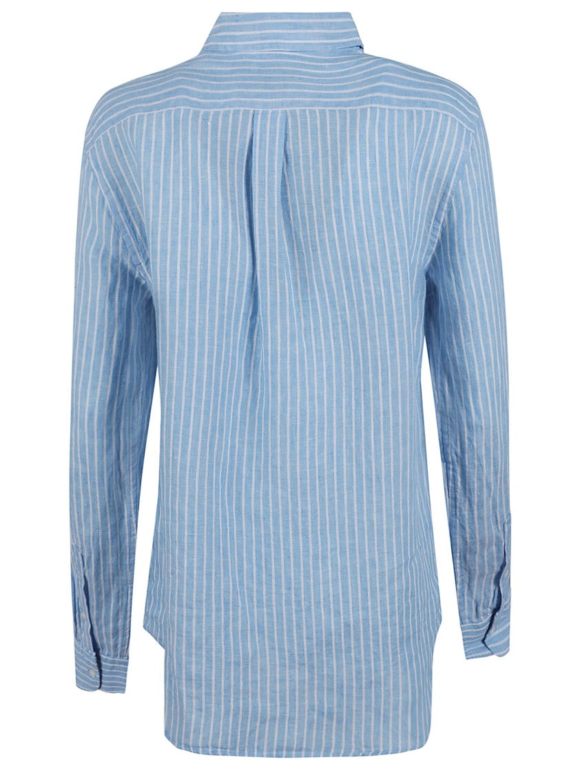 Polo Ralph Lauren Vertical Stripe Linen Shirt