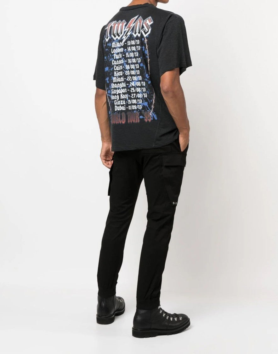 Dsquared2 Iron Logo Printed T-Shirt