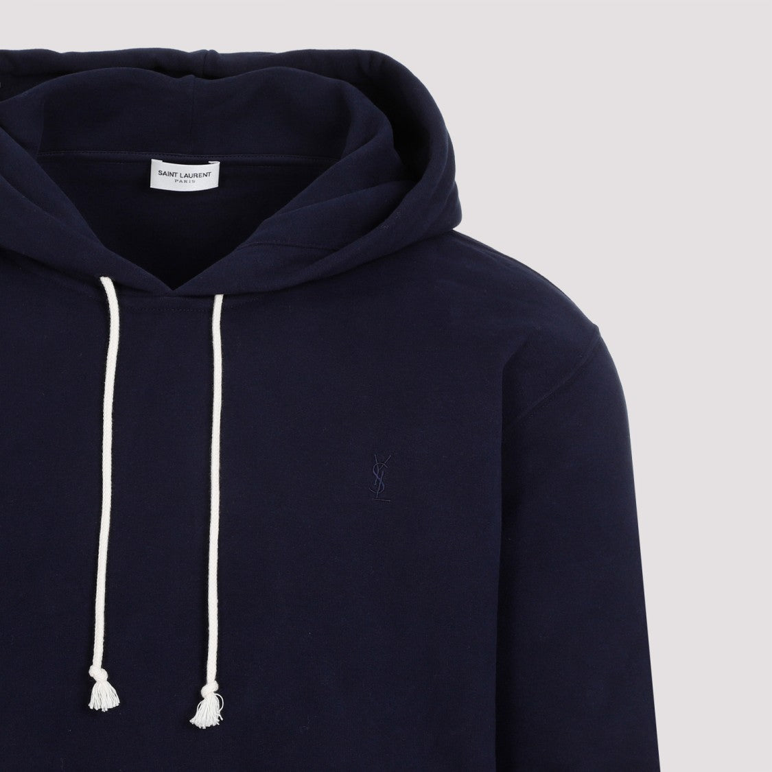 Saint Laurent Marine Cotton Hoodie