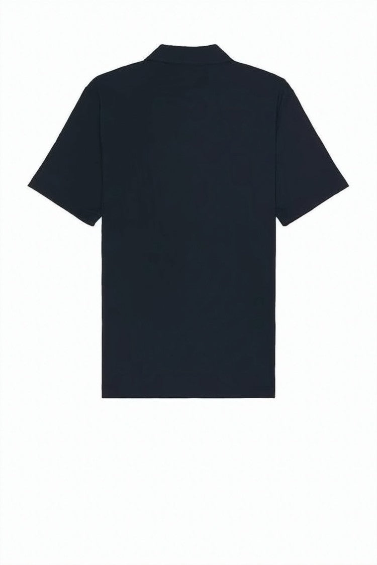 Theory Zip-Up Collar Polo Shirt With Minimalist Design