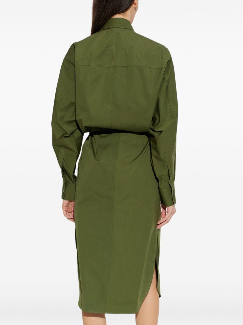 Givenchy Silk And Nylon Sleeveless Bodycon Dress
