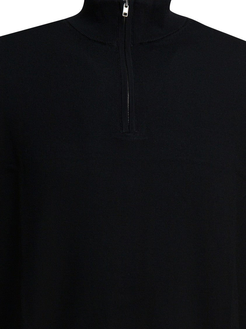Nn.07 "Sergio" Merino Wool Polo Sweater