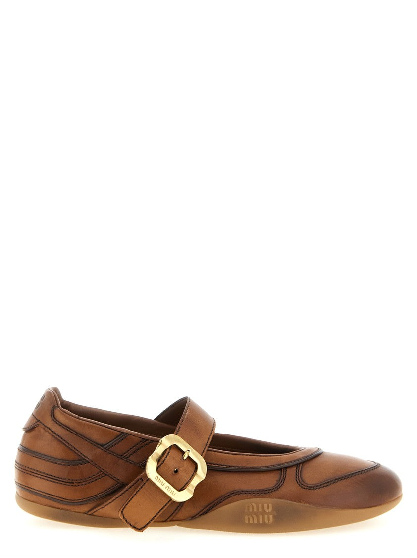Miu Miu Gymnasium' Ballet Flats