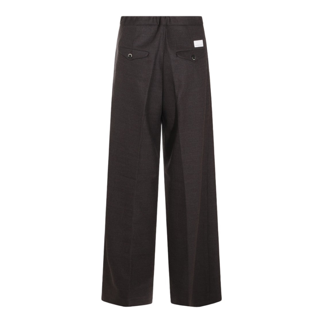 Nine In The Morning Drawstring Pleated Wide-Leg Pants