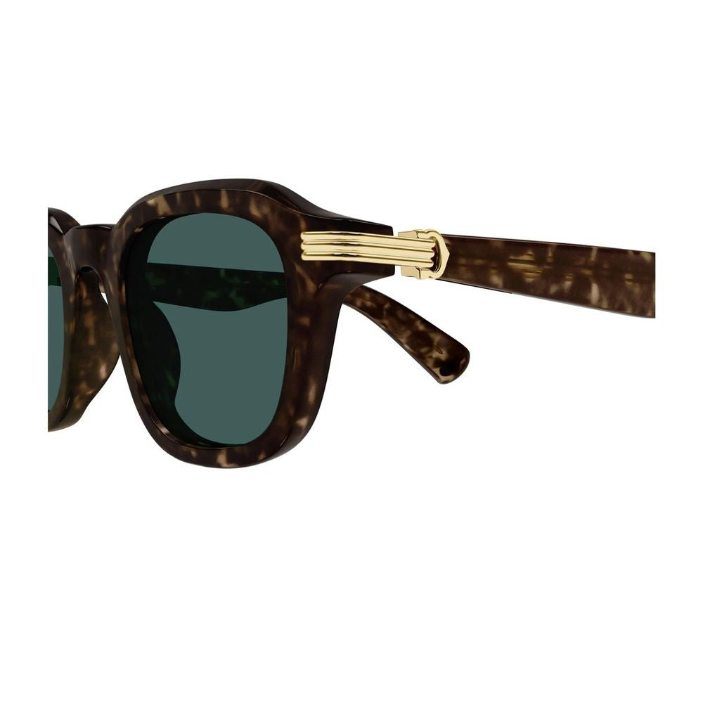 Cartier Ct0536s Première De Havana Acetate Square Sunglasses