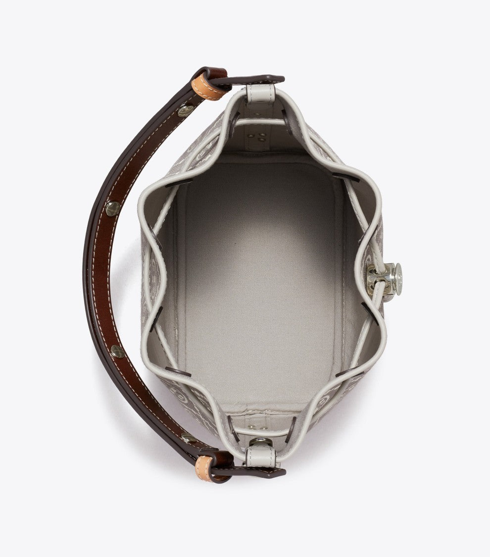 Tory Burch T Monogram Utility Bucket Bag