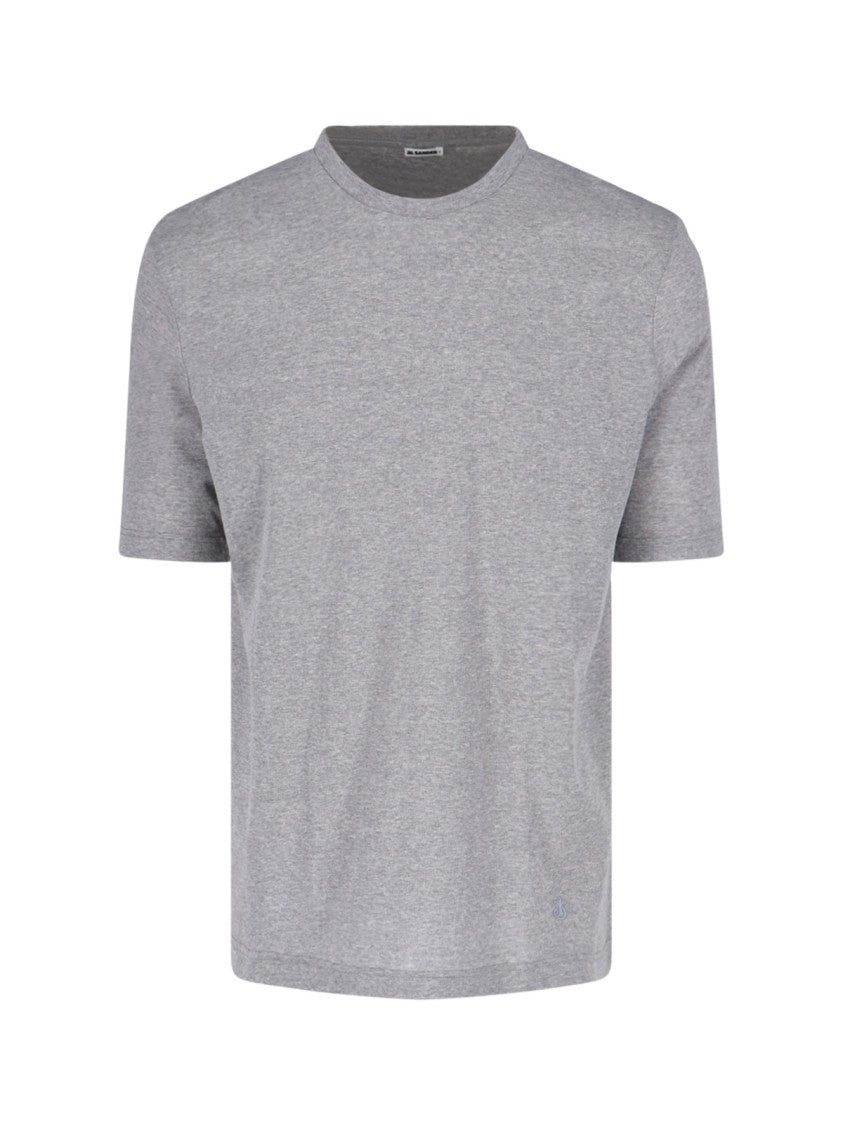 Jil Sander Set of Two Cotton T-shirts and White Tank Top