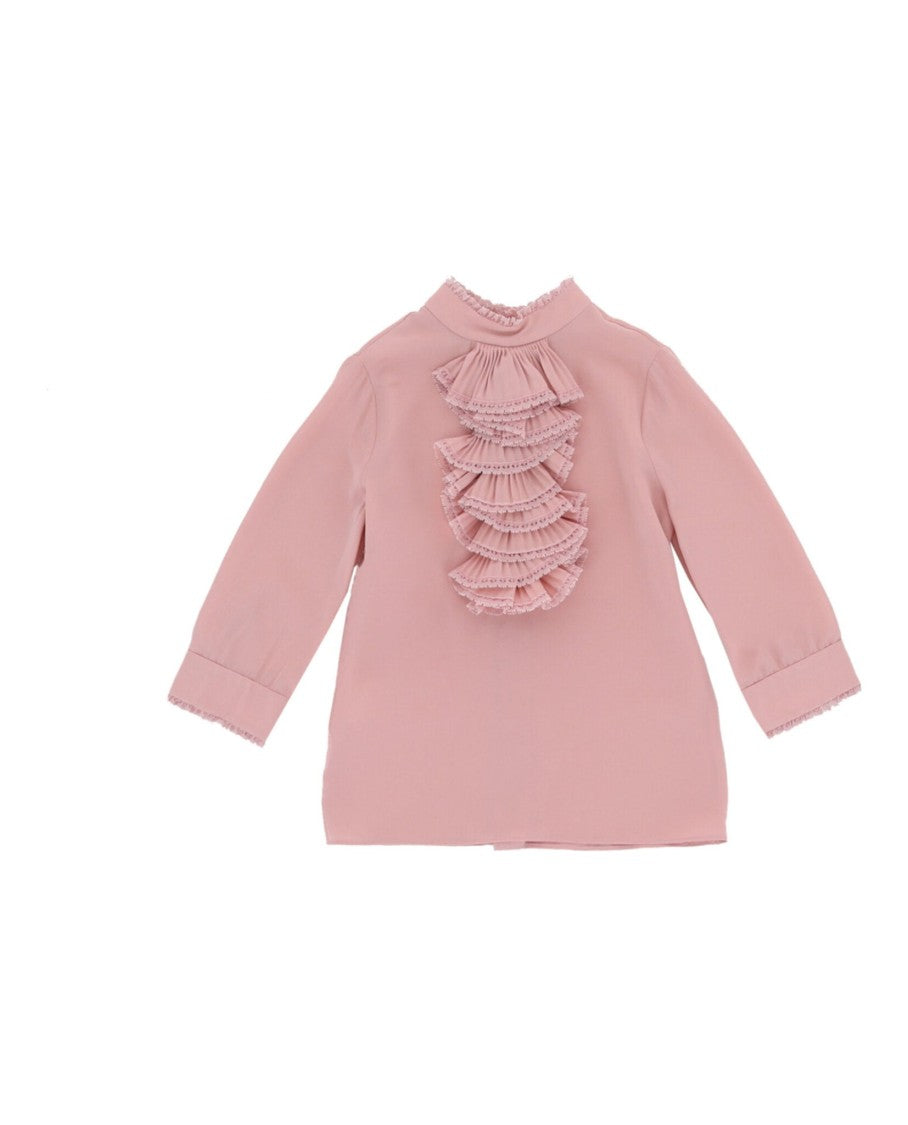 Gucci Girls Ruffled Blouse