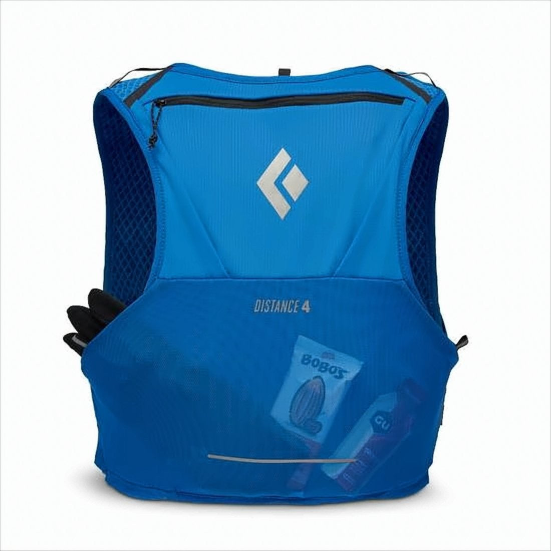 Black Diamond Lightweight Sports Vest With Adjustable Straps And Ventilated Mesh Back