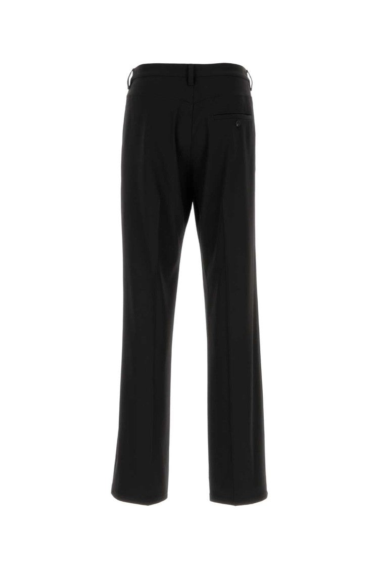 Balenciaga Black Stretch Wool Pant