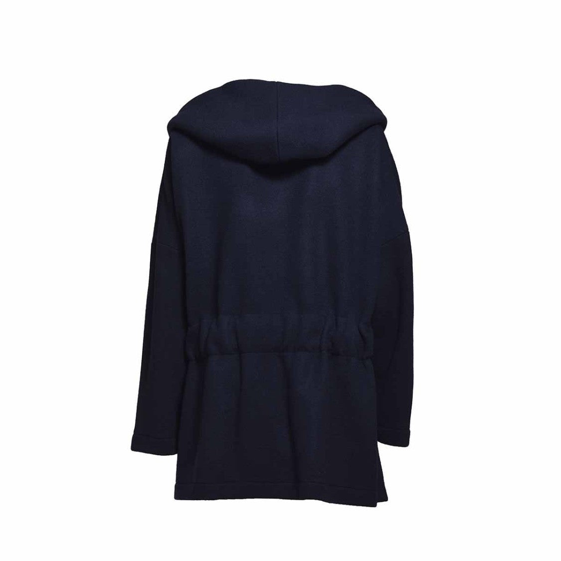 Barena Venezia Carmela Woolly Robe Coat Virgin Wool - Navy Blue