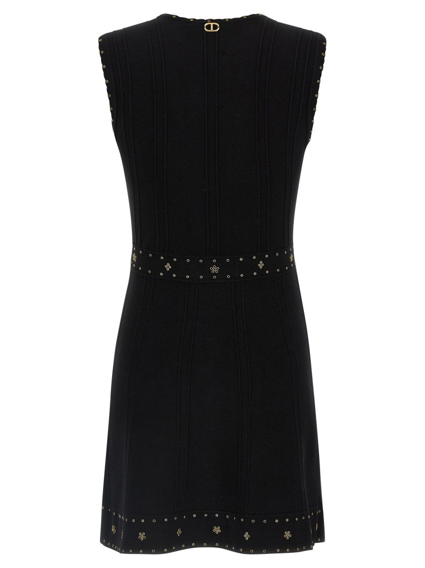 Twin-Set Rhinestone Studded Dress