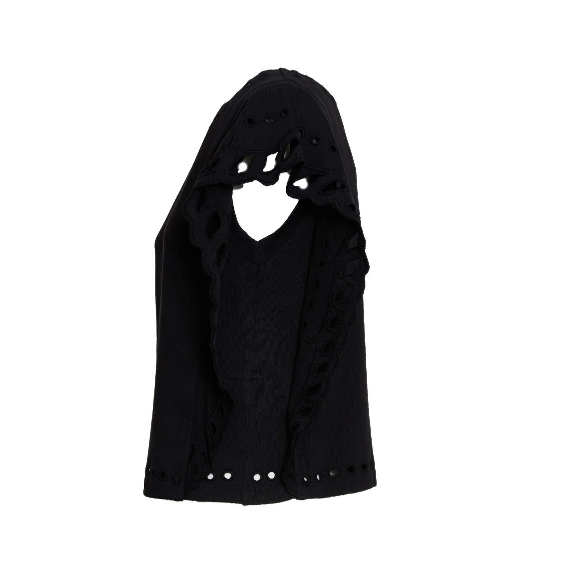 Isabel Marant Odyle Broderie Anglaise Casual T-Shirt