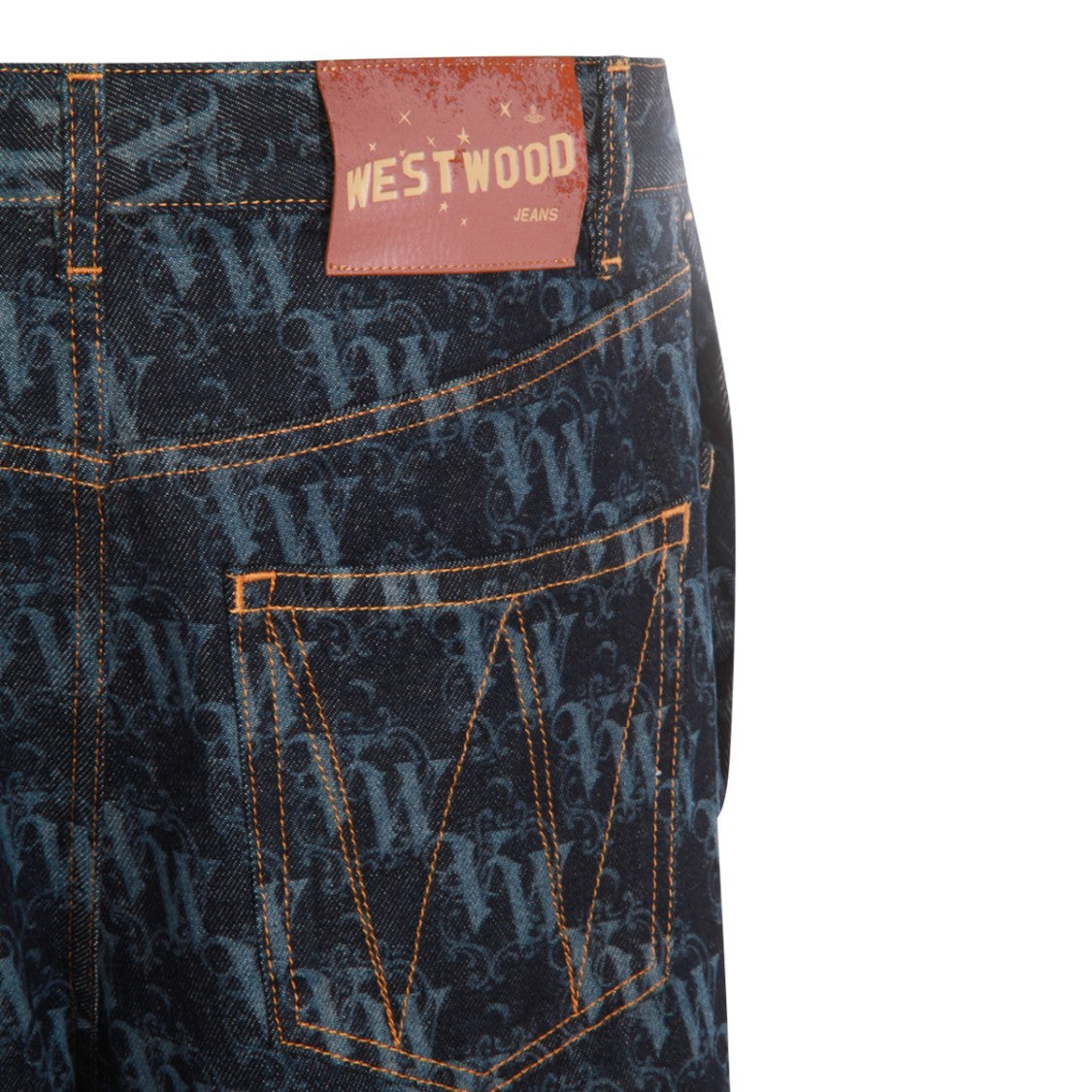 Vivienne Westwood Blue Cotton Jeans
