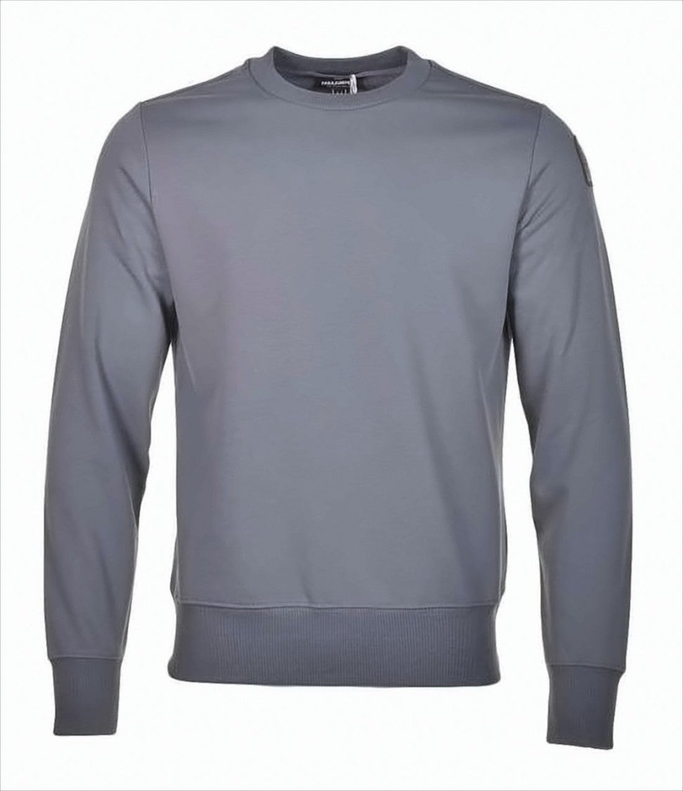 Parajumpers Minimalist Long-Sleeve Sweatshirt With Ribbed Cuffs