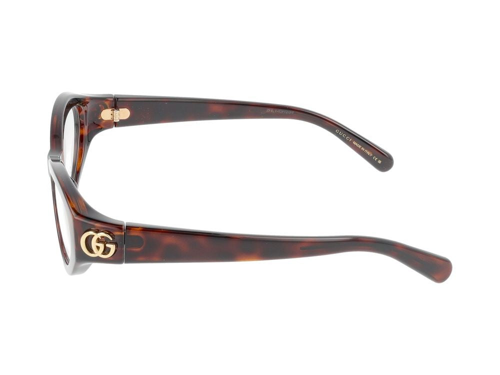 Gucci Eyeglasses Gg1405o 002 Havana Havana Transparent 51/18/130