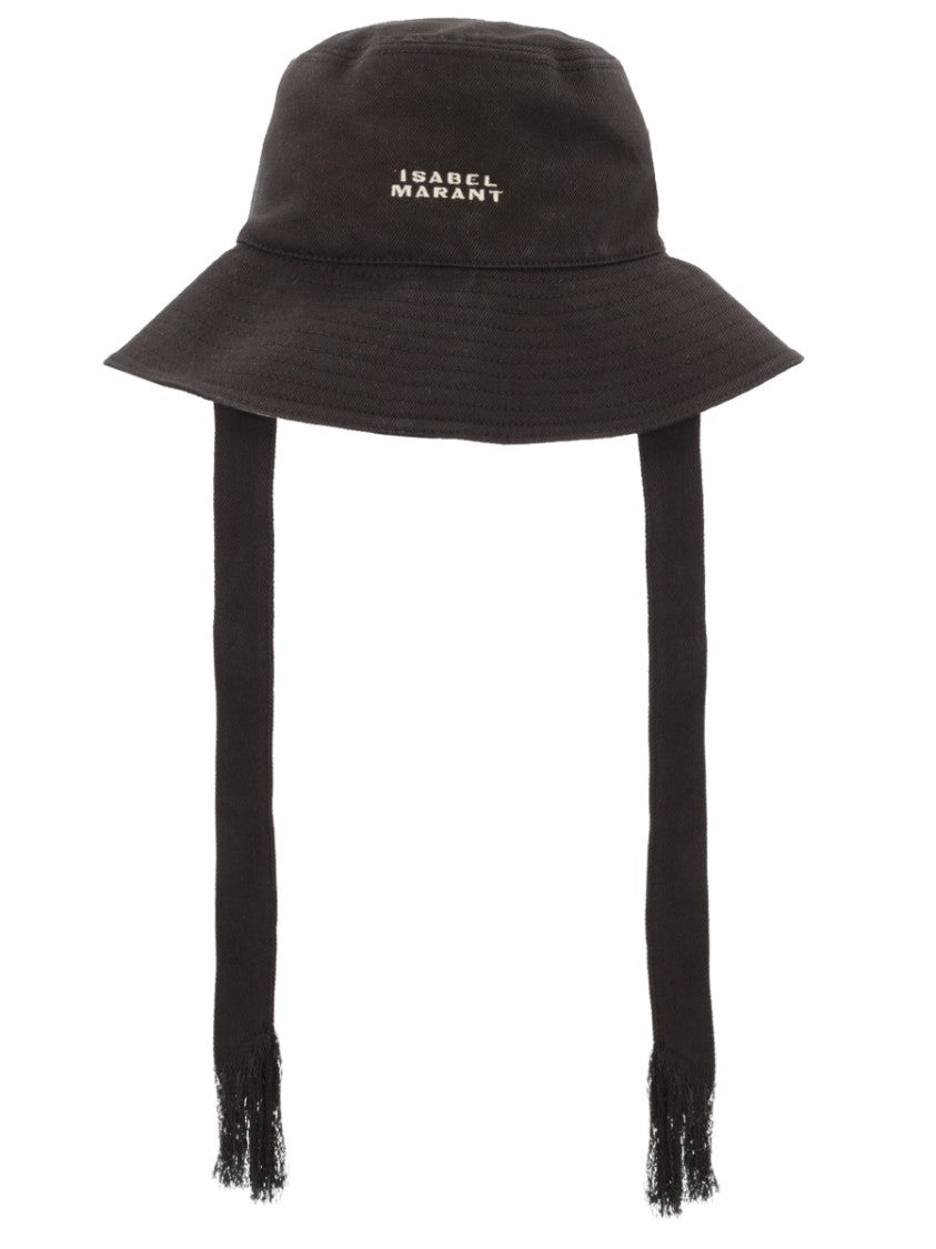 Isabel Marant Shaley Fringed Edges Bucket Hat