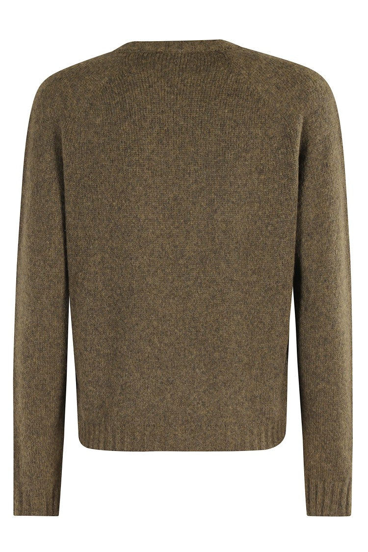 Roberto Collina Long-Sleeved V-Neck Sweater