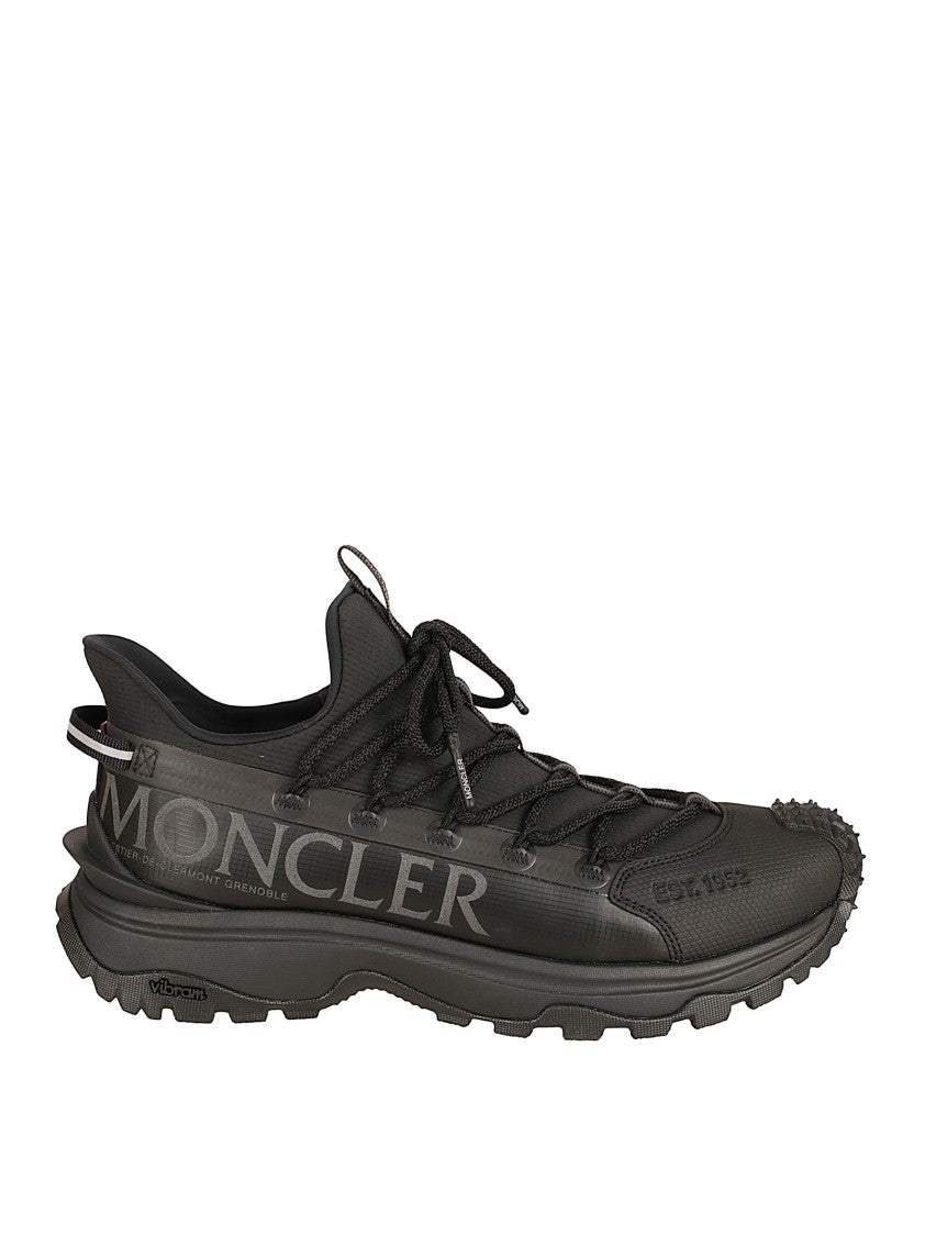 Moncler Ripstop Black Sneakers